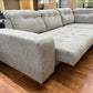 Sofa Couch + Elektrische Sitztiefe + Stauraum + Rückentiefen verstellbar