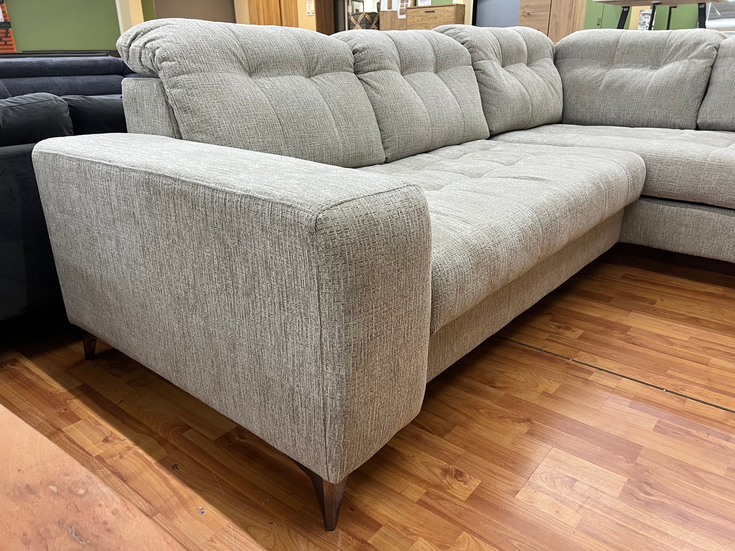 Sofa Couch + Elektrische Sitztiefe + Stauraum + Rückentiefen verstellbar