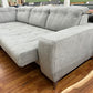Sofa Couch + Elektrische Sitztiefe + Stauraum + Rückentiefen verstellbar