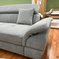 Sofa Couch Wohnlandschaft + Bettfunktion + Stauraum + Kopfteile verstellbar