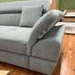 Sofa Couch Wohnlandschaft + Bettfunktion + Stauraum + Kopfteile verstellbar