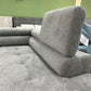 Sofa Couch Wohnlandschaft + Bettfunktion + Stauraum + Kopfteile verstellbar