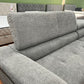 Sofa Couch Wohnlandschaft + Bettfunktion + Stauraum + Kopfteile verstellbar