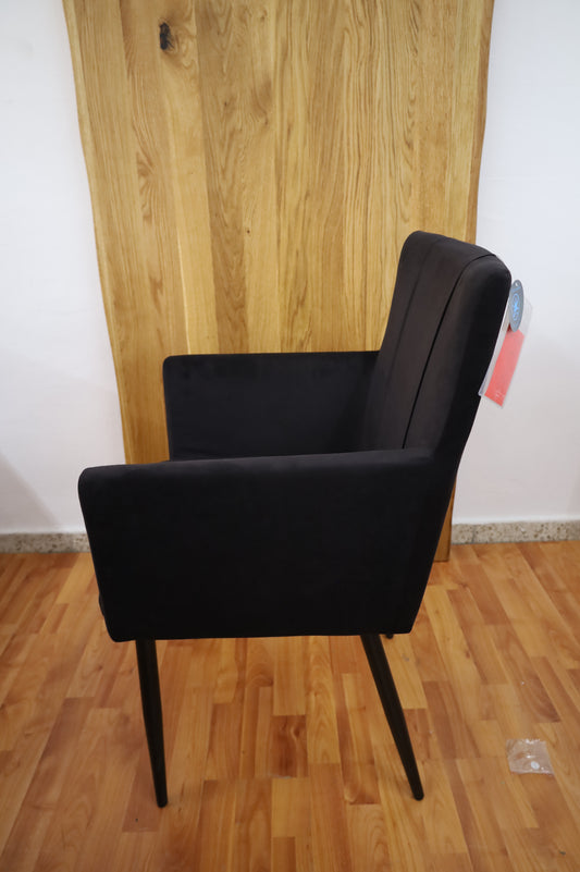 Esszimmerstuhl Stuhl + Metall Gestell + Armlehnen