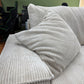 Sofa Couch Wohnlandschaft +Cord +Stauraum +Bettfunktion +Kissen