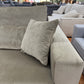Sofa Couch Wohnlandschaft +Samt +Kissen +Nierenkissen