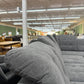Wohnlandschaft Sofa Couch +Bettfunktion +Stauraum +Kopfstützenverstellung