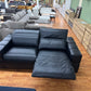 Sofa Couch Wohnlandscahft +Echt Leder +elektr. Relaxfunktion +elektr. Kopfstützenverstellung