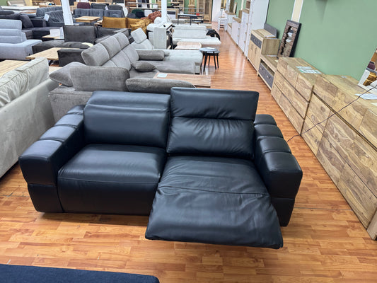 Sofa Couch Wohnlandscahft +Echt Leder +elektr. Relaxfunktion +elektr. Kopfstützenverstellung