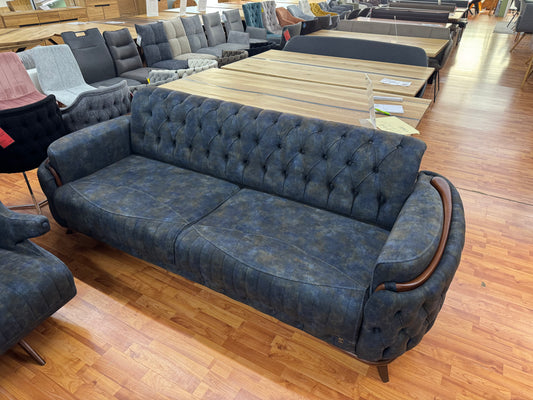 Sofa Couch Wohnlandschaft +Bettfunktion +Chester +3+2+1