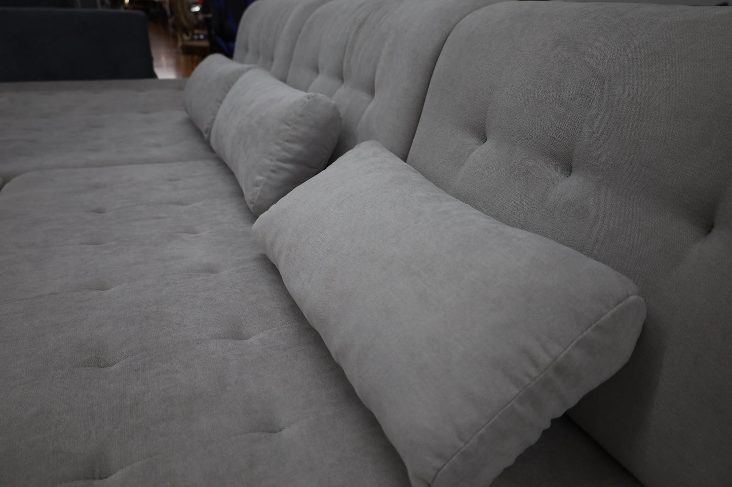 Sofa Couch Wohnlandschaft -> Bettfunktion -> Kissen