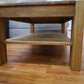 Couchtisch + Massiv Holz Eiche + zusätzliche Ablage