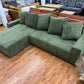 Sofa Couch Wohnlandschaft +Bettfunktion +Stauraum +Kissen