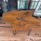 Couchtisch Tisch Beistelltisch +Teak +Vollmassiv +Metallgestell +Einzelstück