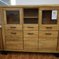 Tv-Kommode + Soft-Close + Front Massiv Holz Eiche +großer Stauraum