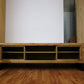 Tv-Kommode + Soft-Close + Front Massiv Holz Eiche +großer Stauraum