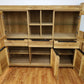 Highboard + Soft-Close + Front Massiv Holz Eiche +Stauraum groß