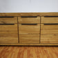 Highboard + Soft-Close + Front Massiv Holz Eiche +Stauraum groß