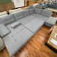 Sofa Couch Wohnlandschaft +Bettfunktion +Stauraum +Kopfkissen
