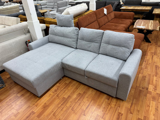 Couch Sofa Wohnlandschaft +Bettfunktion +Stauraum +Kopfkissen