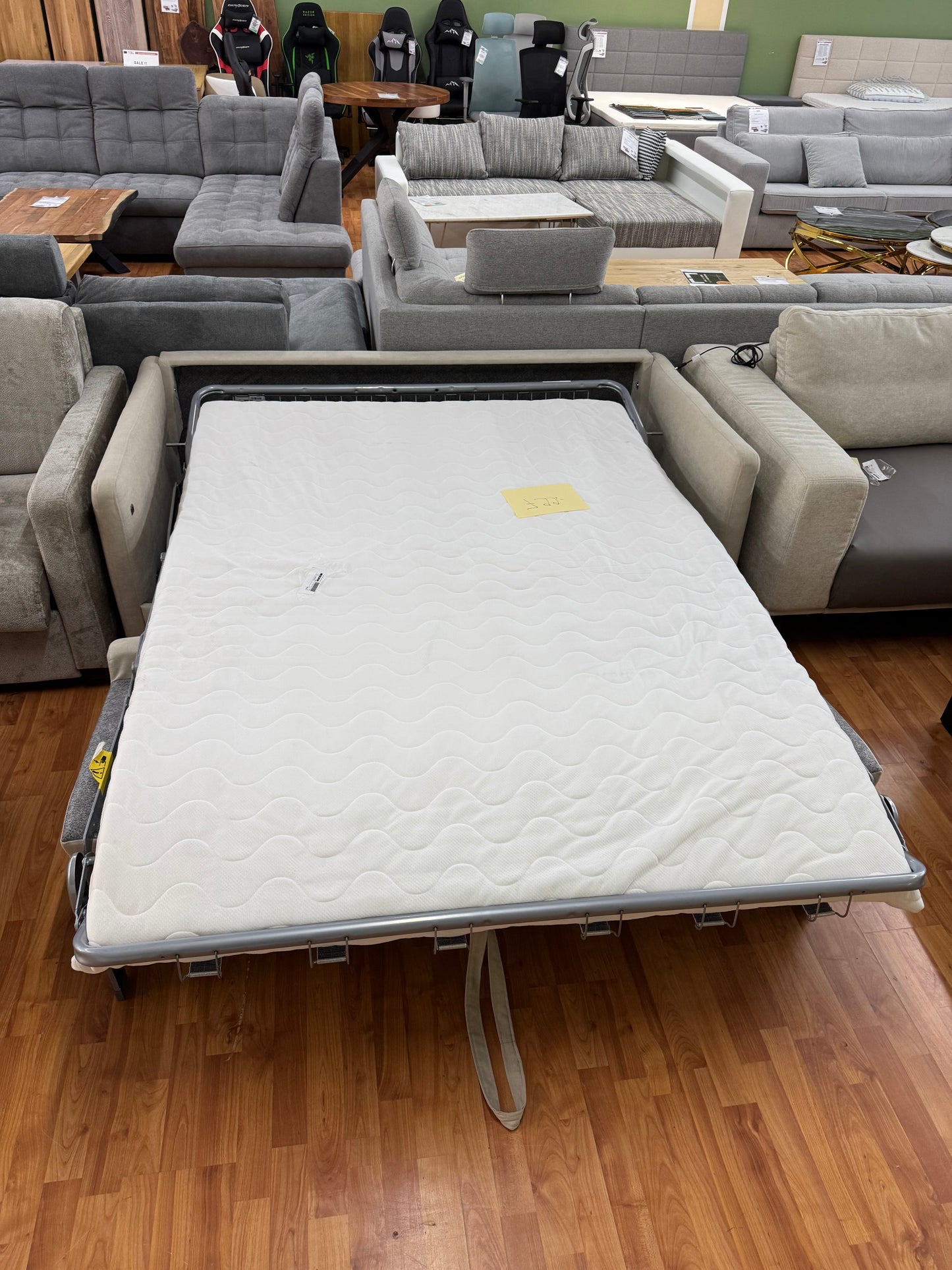 Sofa Couch Wohnlandschaft Schlafsofa +Bett +Liegefläche 140x195cm +Metallgestell +verschiedene Farben