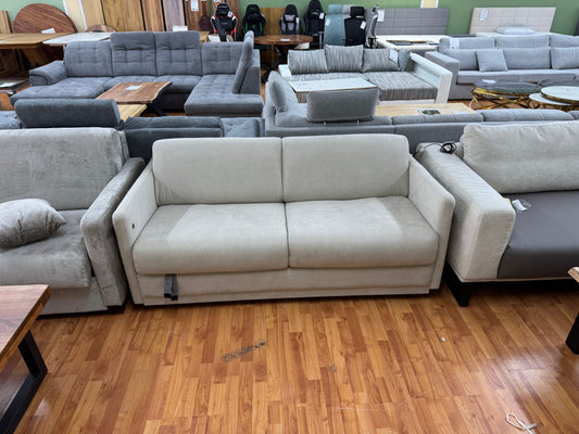 Sofa Couch Wohnlandschaft Schlafsofa +Bett +Liegefläche 140x195cm +Metallgestell +verschiedene Farben