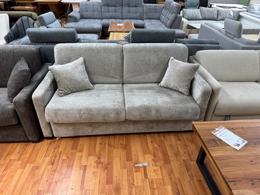 Sofa Couch Wohnlandschaft Schlafsofa +Bett +Liegefläche 140x195cm +Metallgestell +verschiedene Farben