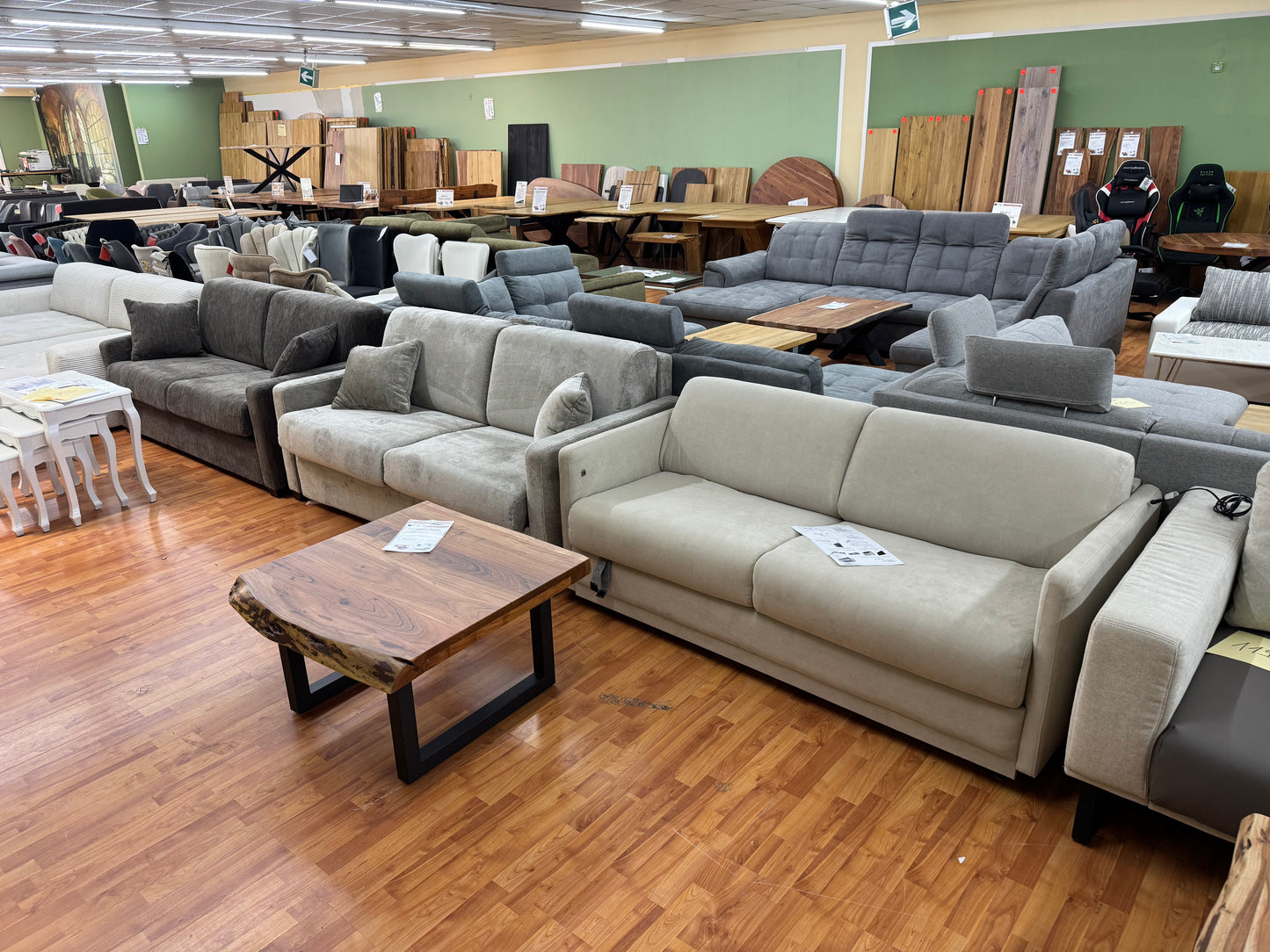 Sofa Couch Wohnlandschaft Schlafsofa +Bett +Liegefläche 140x195cm +Metallgestell +verschiedene Farben