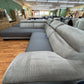 Sofa Couch Wohnlandschaft +elektr. Sitztiefenverstellung +Kopfstützenverstellung +Cord