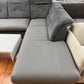 Wohnlandschaft Sofa Couch +Kopfstützenverstellung