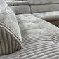 Wohnlandschaft Couch Sofa +Teddycord +Bettfunktion +Stauraum +Kopfstützenverstellung +Armlehnenverstellung