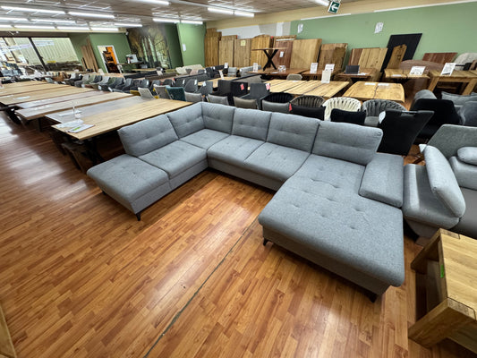 Wohnlandschaft Sofa Couch +Stauraum