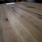 Esstisch Tisch + Balkeneiche Massivholz + durchgehende Lamellen + NEU