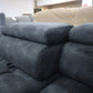 Sofa Couch Wohnlandschaft Big Sofa +Elektrische Sitztiefe verstellbar