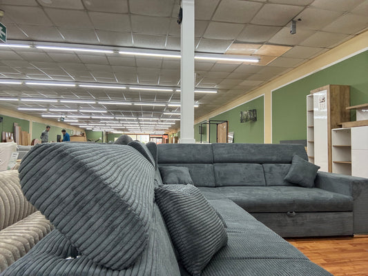 Sofa Couch Wohnlandschaft +Cord +Stauraum +Bettfunktion +Kopfstützenverstellung