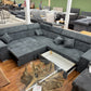 Sofa Couch Wohnlandschaft +Cord +Stauraum +Bettfunktion +Kopfstützenverstellung