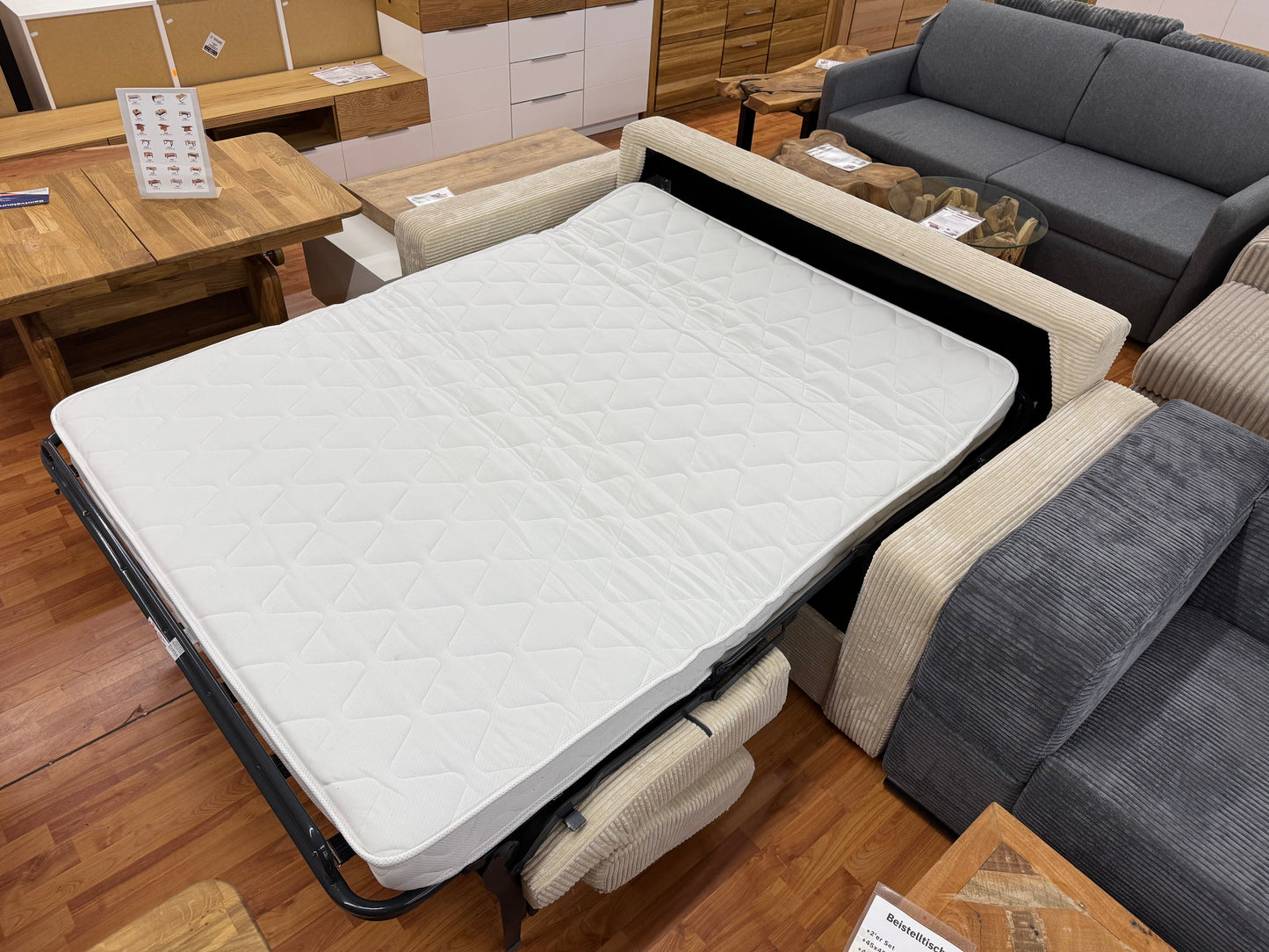 Schlafsofa Sofa Couch +Bett +Cord +verschiedene Varianten