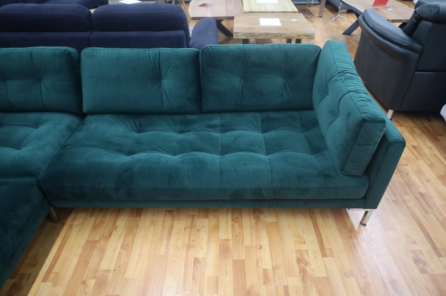 Sofa Couch Wohnlandschaft + Kissen