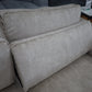 Sofa Couch Wohnlandschaft + Samtstoff +Kissen +Big-Sofa