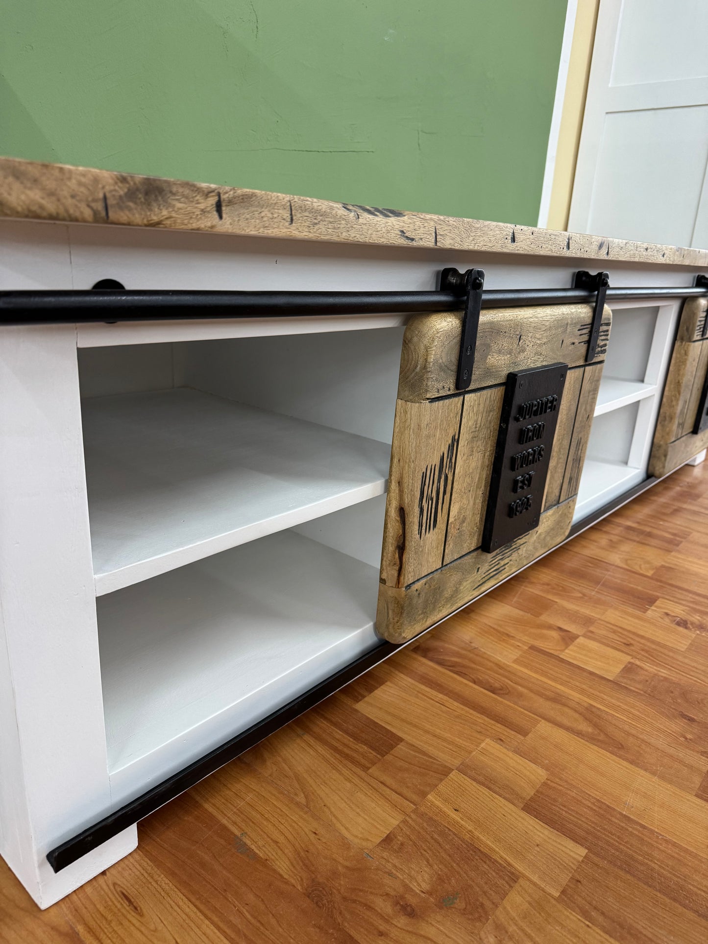 Tv-Board Kommode +Mango Massiv +Industrial Look +verschiedene Varianten