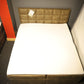 Boxspringbett Kastenbett Bett +Stauraum + Topper