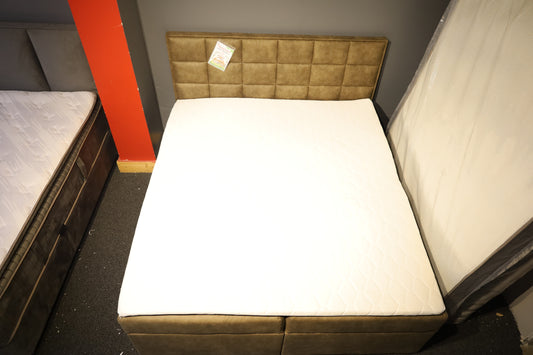 Boxspringbett Kastenbett Bett +Stauraum + Topper