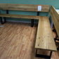 Eckbank + Vollmassiv Eiche + 4cm Massiv Kante + Neu auf Lager