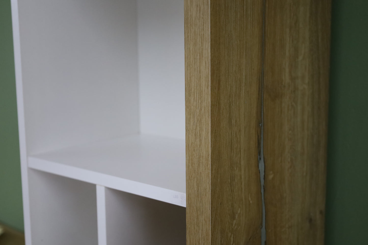 Hängeregal in Holzoptik weiß Einzelstück