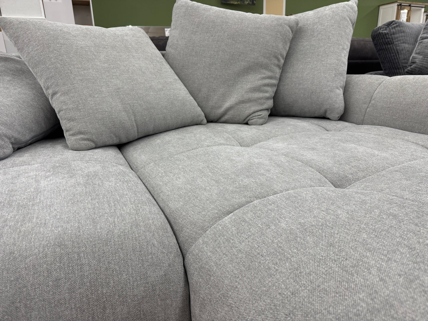 Sofa Couch Wohnlandschaft +Kissen