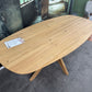 Esstisch Eiche Oval +Massivholz +Gestell-Massivholz +verschiedene Gestelle +Lieferbar in 2 Wochen