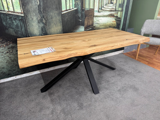 Esstisch Eiche +geölt +Spidergestell +passende Bank erhältlich +Neu auf Lager