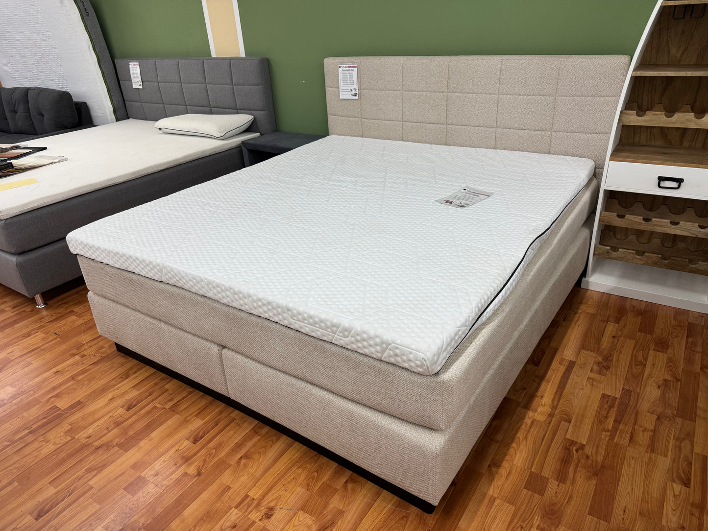 Boxspringbett Bett +vers. Farben +vers. Größen +Markenbett