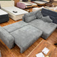 Sofa Couch Wohnlandschaft +Bettfunktion +Stauraum +Kissen
