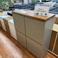 Highboard +Einzelstück +Akazieplatte